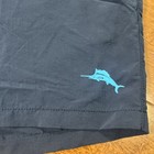 Tommy Bahama Swim Trunks Men   s Xl Black Inner Meshing Board Shorts Bathing Suit