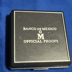 1985 Mo 500 Pesos Mexico Silver Proof Coin  75th Anniversary  original Box 