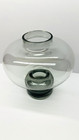 Smoke Gray Glass Transparent Flower Arrangement Vase 8 