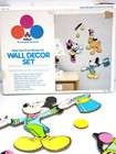 1970 s Disney Circus Wall Decor Set By Dolly Laminated Chipboard Mickey  Vintage