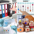 Dot Sticker 2100 Pcs  3 4  Blank Garage Sale Price Stickers  Circle Sticker   s  C