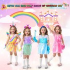 Princess Dress Up Clothes For Little Girls Princess Role Play Costume Gift Se   