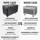 Utility Cable Trunk with Wheels ata Road Case road Trunk Flight Case For Dj Tour