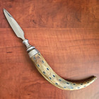 Vintage Wood Handle Letter Opener Rustic Western Desk Decor 10 5   