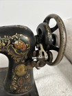 Singer Model 66  red Eye  Sewing Machine Model G214299 Crank Wheel Antique Works