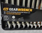 Gearwrench 12 Pc Metric Reversible Ratcheting Wrench 12 Point Angled Head 9620n