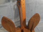 Vintage Cast Iron Metal Anchor 20 Lbs  Ship Boat Canoe Raft Or A Door Stop   