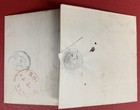 U s  1843 Stampless Cover folded Letter New York To Rotterdam  5 Postal Markings