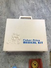Vintage Fisher Price Medical Kit 1977 Doctor Nurse Kit Play Set With Case Read