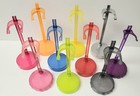 Lot Of 10 Original Rainbow High Doll Plastic Display Stands Various Colors  e 