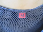 Hilason Bull  Bronc Riding Blue Denim Protective Vest  Medium