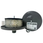 3 4  Npt Air Compressor Intake Filter Silencer Metal Housing Canister Usa Made