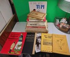 Native American Indians Lot Of 18 Mixed Hc   Ppb Vintage