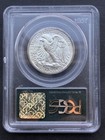 1943-d Walking Liberty Half Dollar Pcgs Ms65 In Ogh
