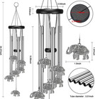  25 5   Sympathy Wind Chimes For Home Decoration - Gg Home