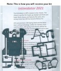 Jds  intimidator 2021  No Bar 1 24 Slot Car Sidewinder Drag Chassis Kit
