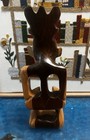 Carved Wood Marquesas Tiki Figure Polynesia Southern Pacific Style Art 10 5   