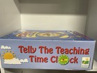 Vintage The Learning Journey Telly The Teaching Time Clock Fun   Nos In Box