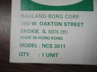  lot Of Ten   new  Rauland Borg Intercom   Security Items 