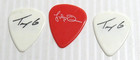 Lot Of 3 Dio Tour Issued Guitar Picks Metal Tracy G Jeff Pilson Metal Band