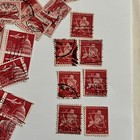 Us Airmail Stamps Reds Investor Lot Singles And Pairs  1