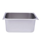 6 Pack 1 2 Size 6  Deep Stainless Steel Hotel Steam Prep Table Buffet Food Pan