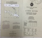 Vintage James River 12251 Noaa Chart 1971 44 X 35 Inches