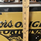 2004 Coors Brewing Jesse James West Coast Choppers Embossed Tin Sign 27 x23 