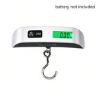 New Luggage Scale 110lb 50kg Portable Travel Lcd Digital Hanging Weight No Batte