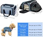 Cat Dog Carrier - Airline Approved Expandable Soft-sided Pet Carrier With Remova