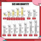 256pcs M3 Hex Spacer Standoffs Screws Nuts Kit Male-female Threaded Pillar Sc   