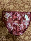 Vintage Delicates Satin String Bikini Panties Size 5 Gorgeous Panties 
