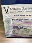 Brother Savrvugk1 V-series  Embroidery Software Upgrade  12 X 8   8 X 8 Hoops