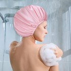 6 Pcs Shower Caps For Women  Double Side Waterproof Shower Cap Reusable Elastic