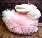 Dan Dee Collector s Choice Pink Bunny Rabbit Hare Plush Stuffed Animal Gift