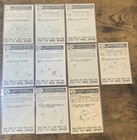 1959 Topps Football 10 Card Lot High Grade Vintage Cards - 67 Years Old