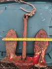 Vintage Paul R Salomon 20lb Cast Iron Boat Anchor Detroit Mich Maritime Nautical