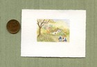 1 12 Scale Miniature Dollhouse Original Art  almost Home   By Sandra Frantz