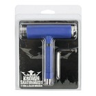 Krown All-in-one Skateboard T-tool With Phillips And Allen Head - Blue