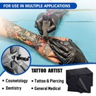 500 Count Black Disposable Tattoo Bib Nail Salon Tray Cover Dental Sheet