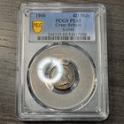 Pl65 1900 Uk Great Britain Maundy Silver 4 Pence  Pcgs Trueview- Nicely Toned