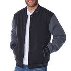 Alpine Swiss Tyler Men   s Varsity Jacket Classic Letterman Coat Baseball Bomber