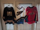 3 Alex Ovechkin Washington Capitals Signed Jerseys - Black  White  Red -   
