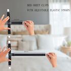 8pcs Bed Sheet Clips Suspender Straps Mattress Fastener Holder Triangle Grippers
