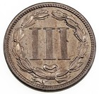 1883 3cn Three Cent Nickel Proof Choice Uncirculated Full Mint Luster Eye Appeal