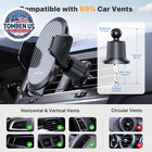 Phone Holders For Your Car With Metal Hook Clip  Air Vent Cell Phone Stand Car M