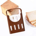 Tcotbe  Foldable Compact Bread Slicing Guide - Bake Slicer Cutter For Brown