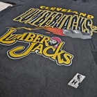 Cleveland Lumberjacks T-shirt L Vintage 1990 s Ihl Hockey Made In Usa 90s