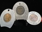 Good Luck Cent - Encased Penny Lot Of 3 - Indian - Wheat - Memorial - 2 Oh 1 Ny