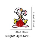 Roger Rabbit Enamel Pin Cartoon Brooch Lapel Badge Backpack Jewelry Gift Pin